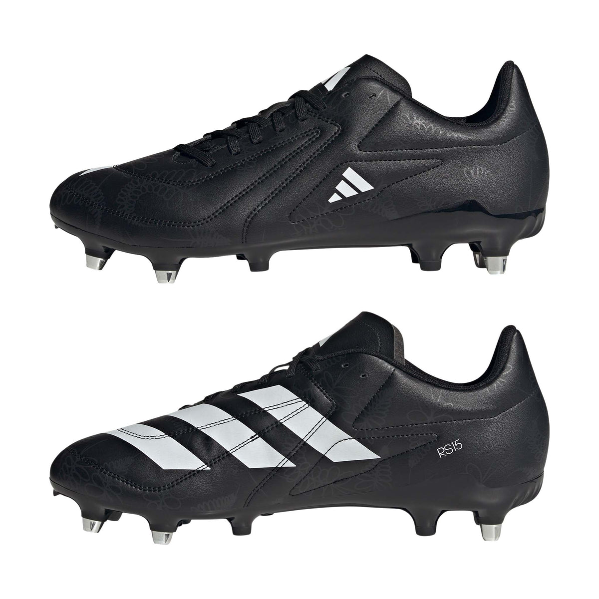 Adidas RS-15 SG Rugby Boots 2023: Black