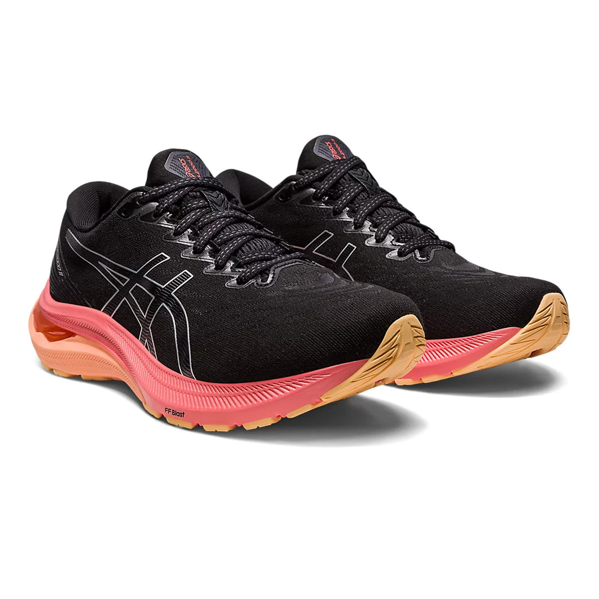 Asics GT-2000 11 Womens Running Shoes: Black/Pure Silver