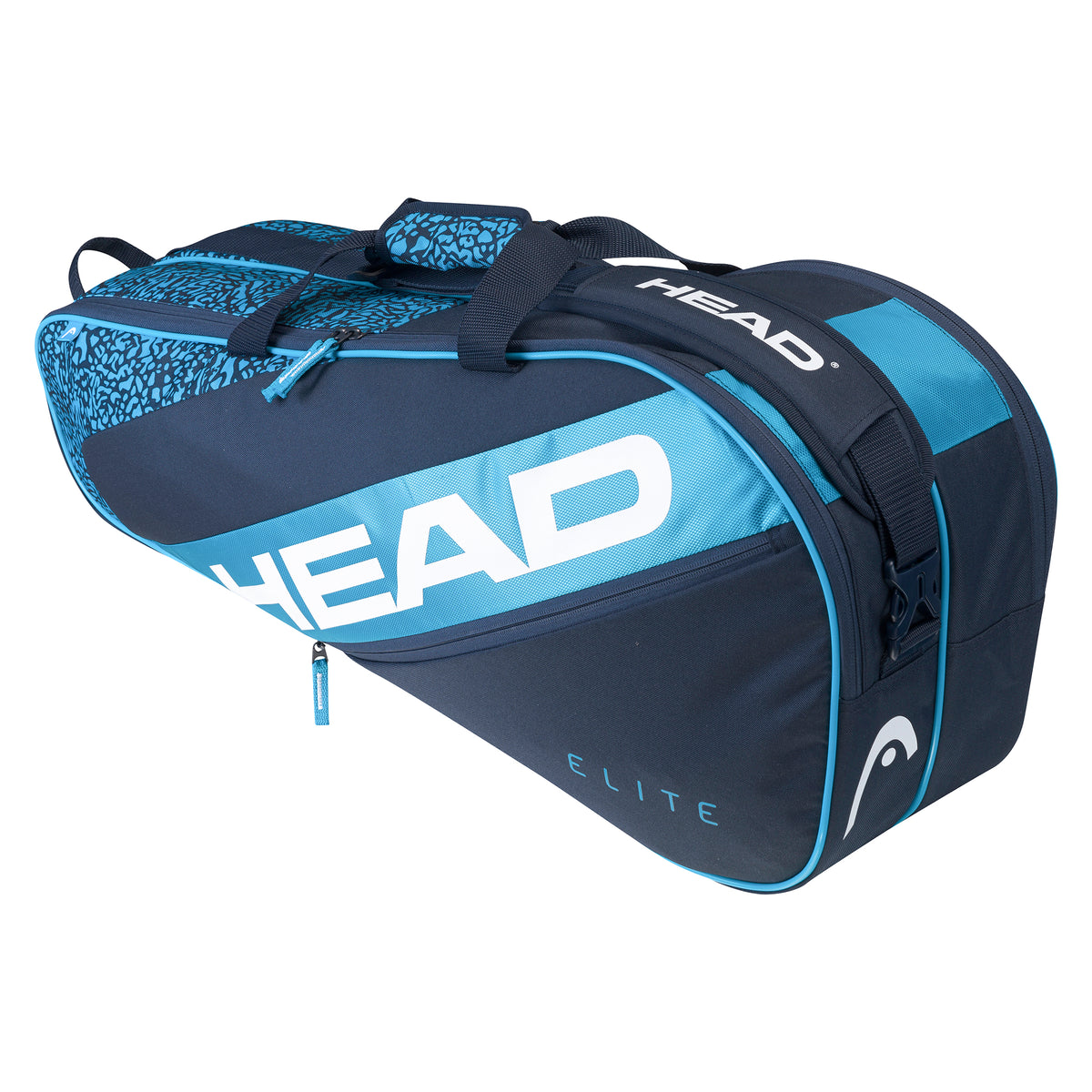 Head Elite 6 Racket Bag: Blue/Navy