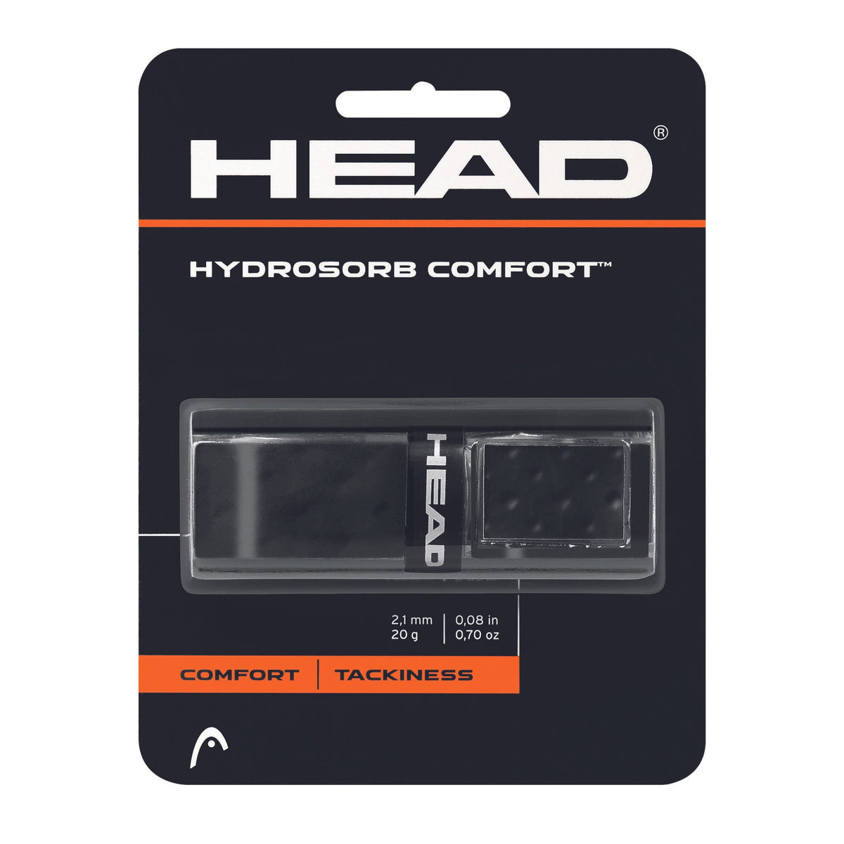 Head Hydrosorb Comfort Grip: Black