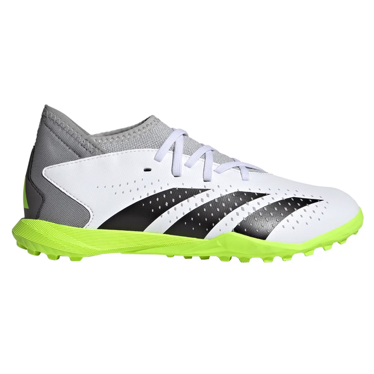 Adidas Predator Accuracy .3 Junior Astro Football Boots: White/Green