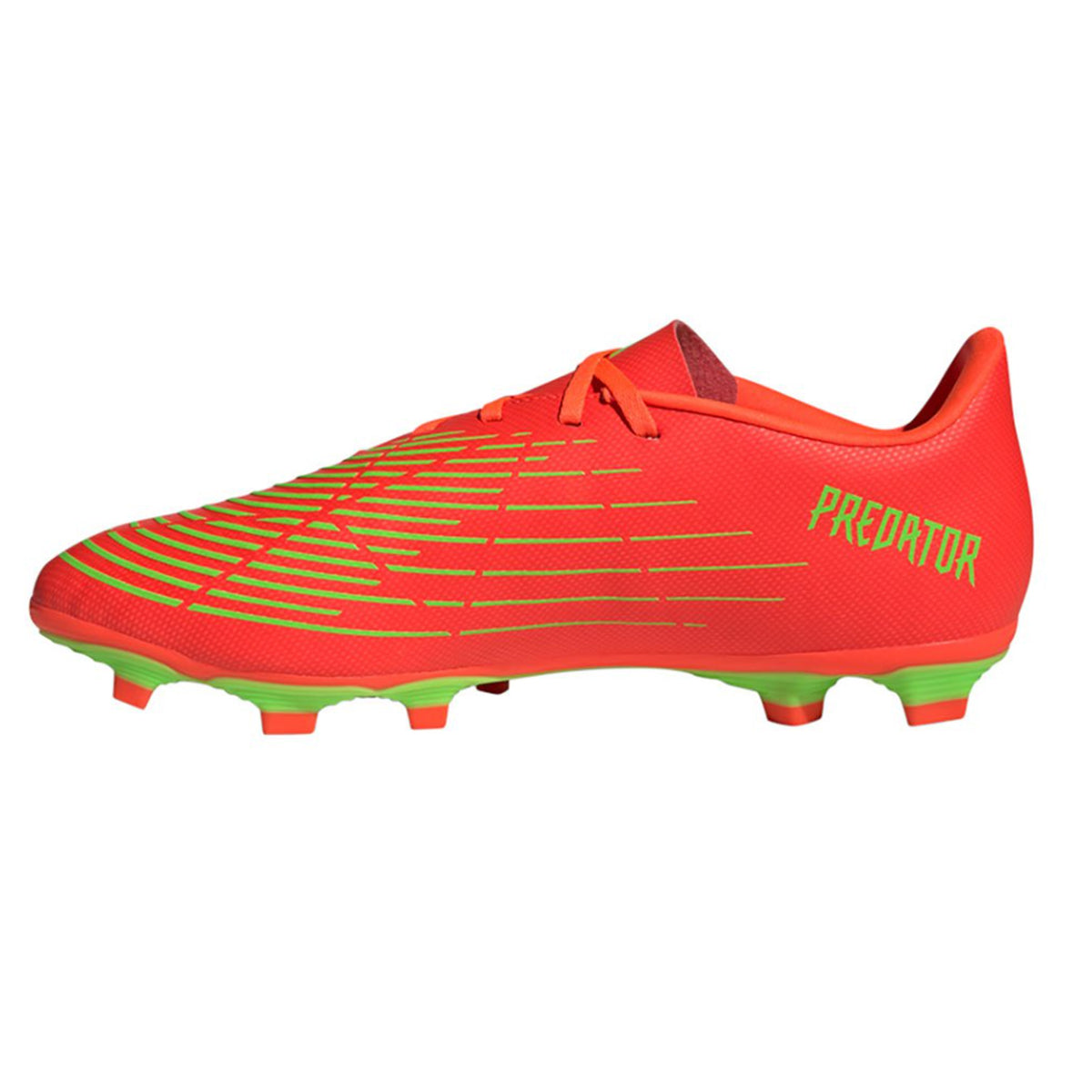 Adidas Predator Edge .4 Firm Ground Football Boots: Solar Red