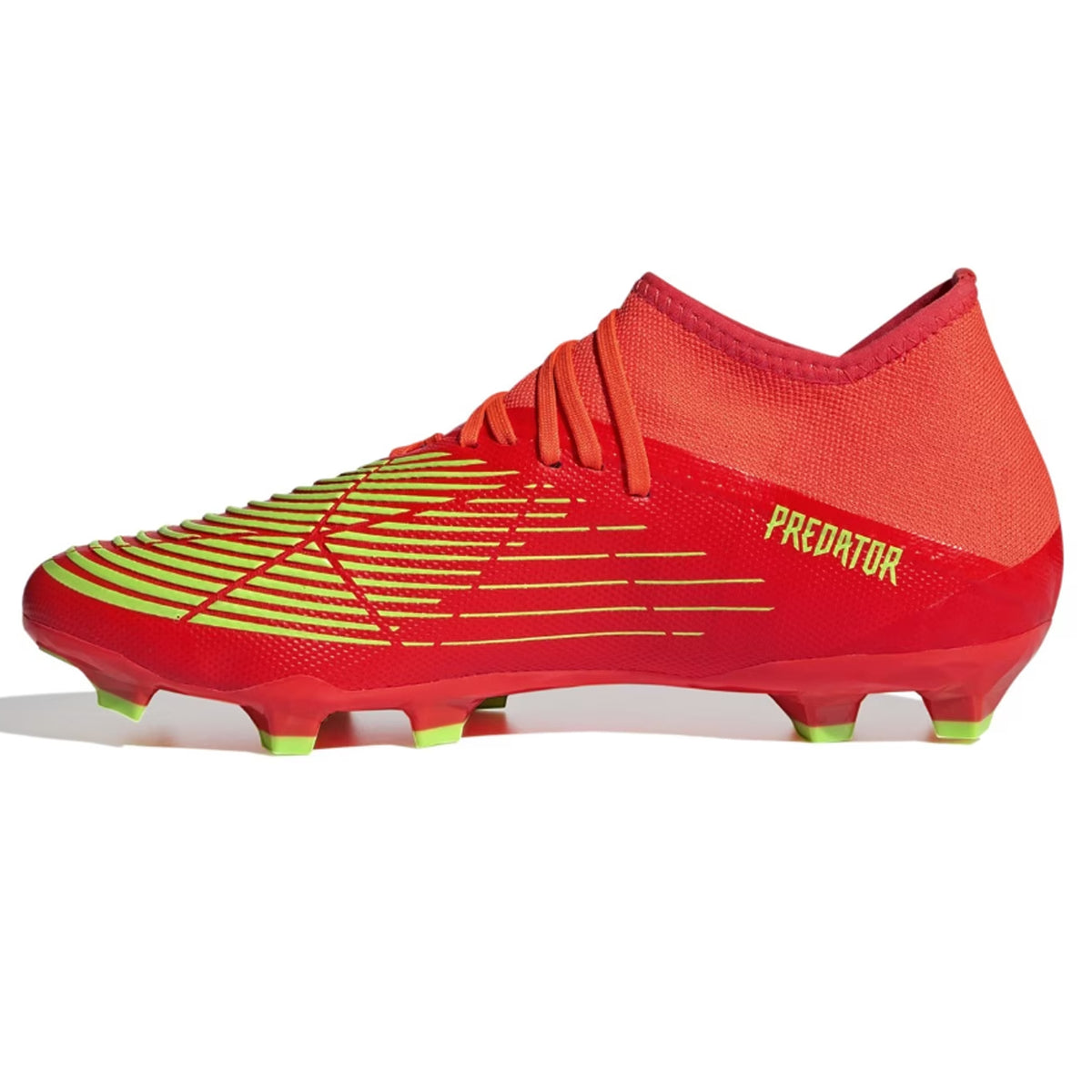 Adidas Predator Edge .3 Firm Ground Football Boots : Solar Red