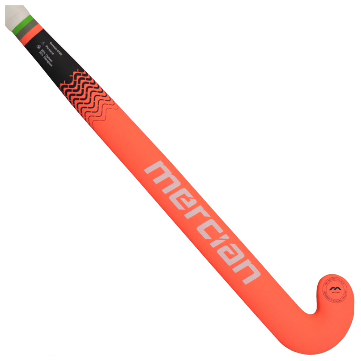 Mercian Genesis CF25 Pro Hockey Stick: Black/Pink