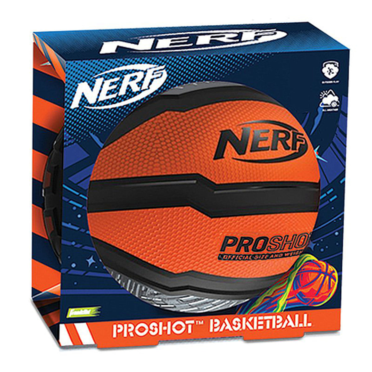 Nerf Proshot Rubber Basketball