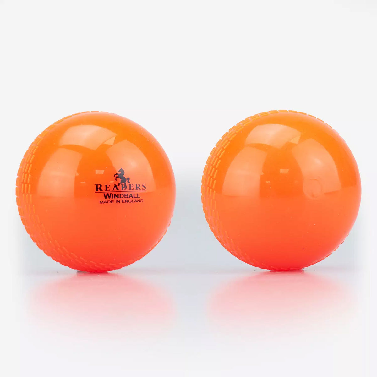 Readers Windball Senior Cricket Ball: Orange