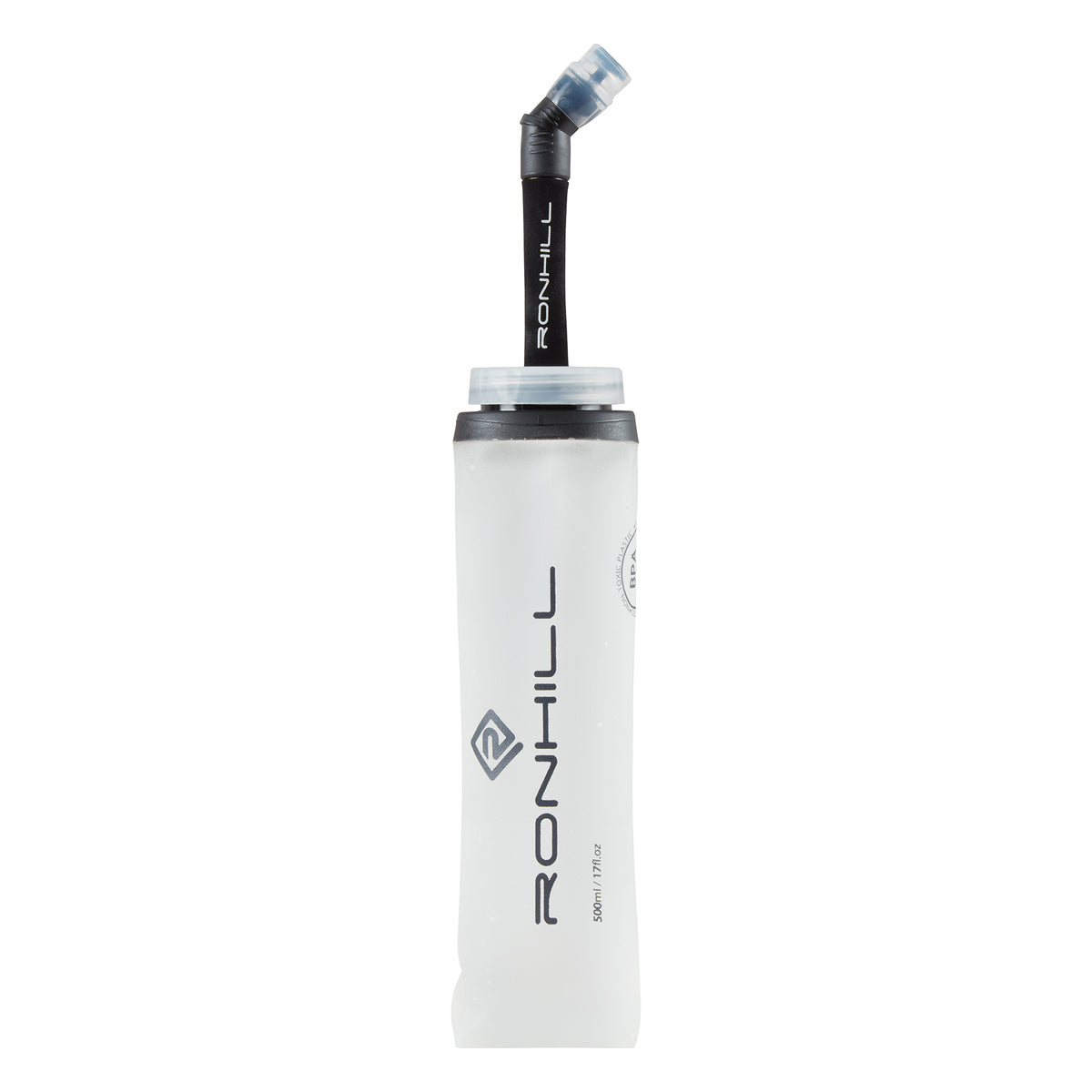 Ronhill 500ml Fuel Flask with Straw: White