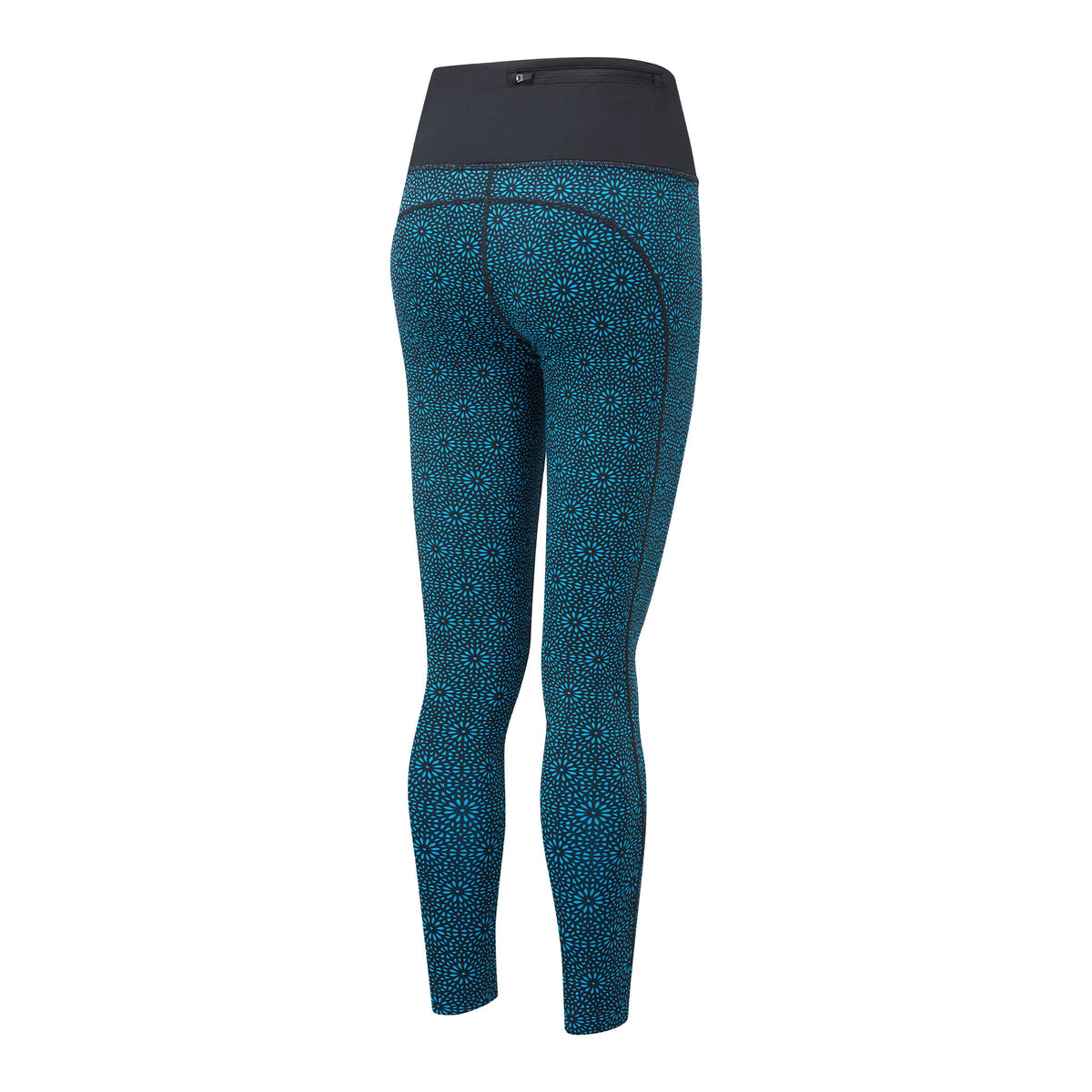 Ronhill Womens Life Tights: Kingfisher/Turkish Delight