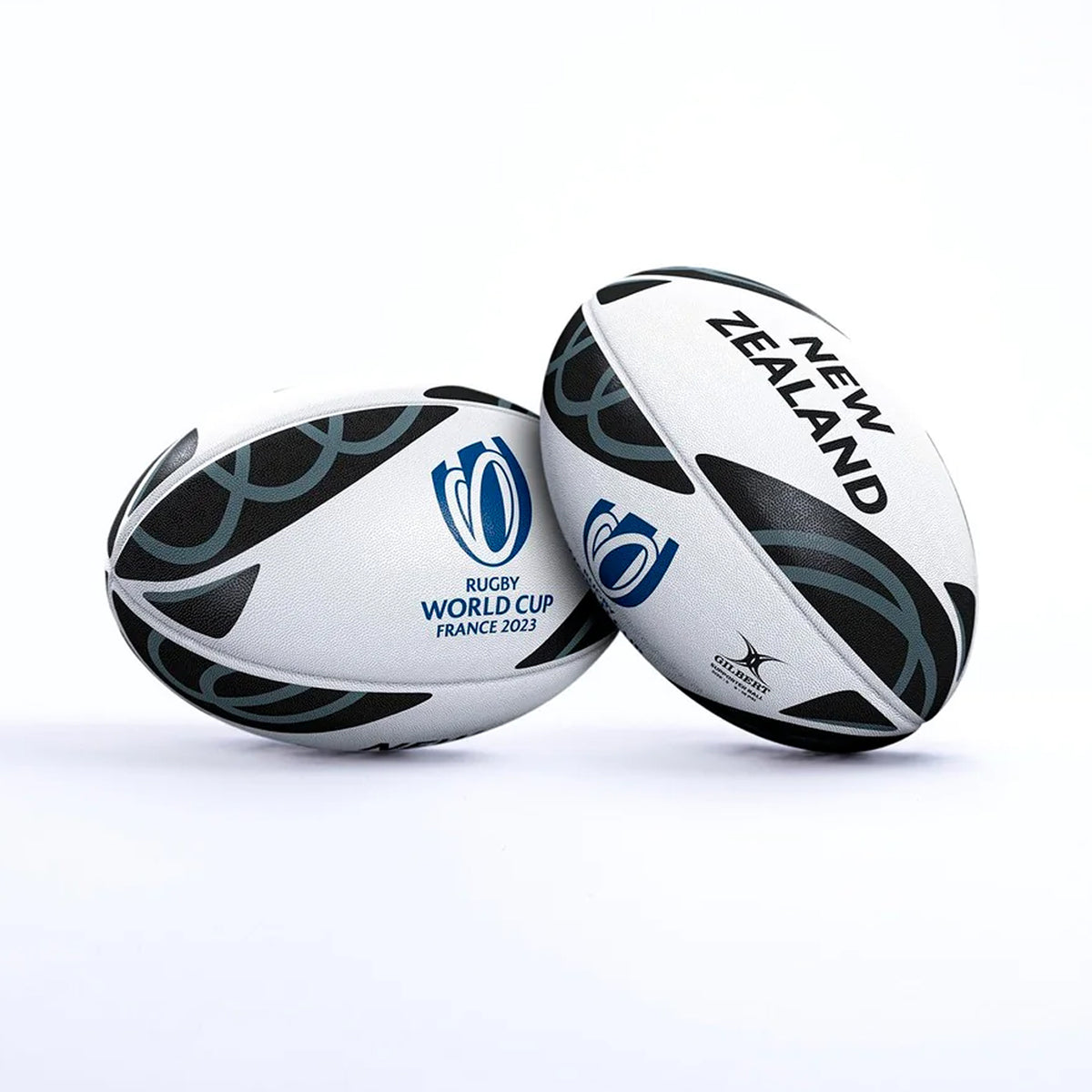 Gilbert New Zealand Rugby World Cup 2023 Supporter Rugby Ball - Size 5