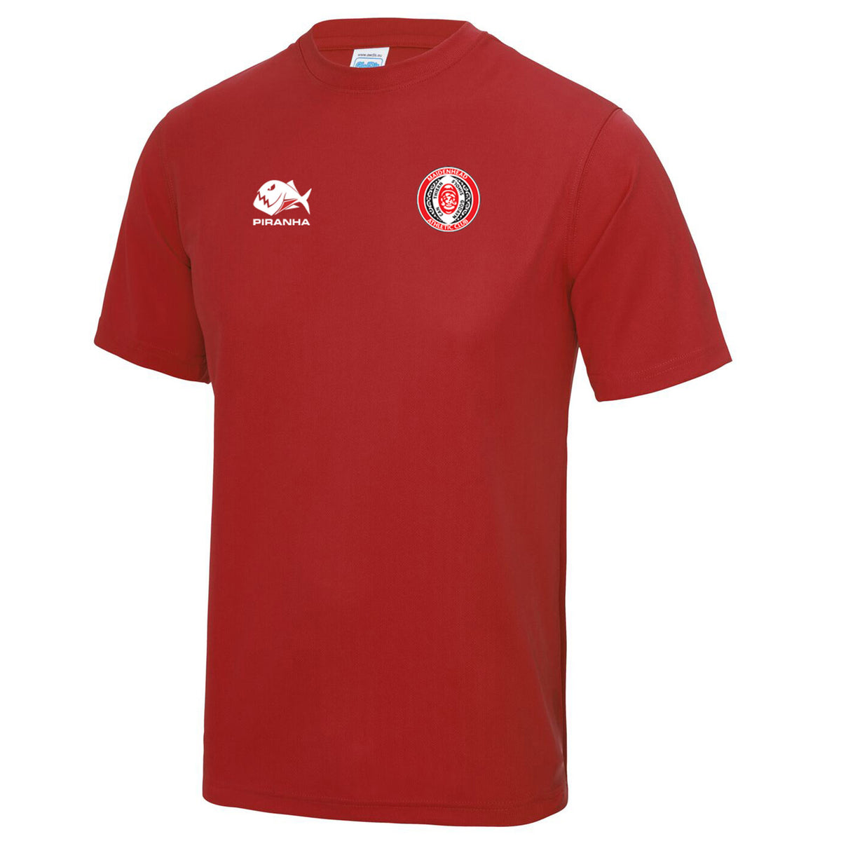 Maidenhead AC Mens Short Sleeve T Shirt: Red