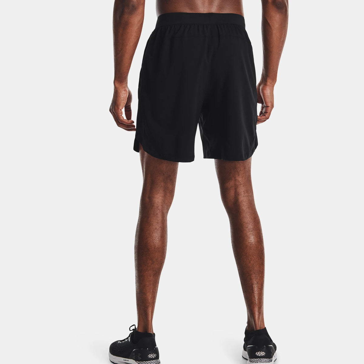 Under Armour Mens Launch 7inch Running Shorts: Black