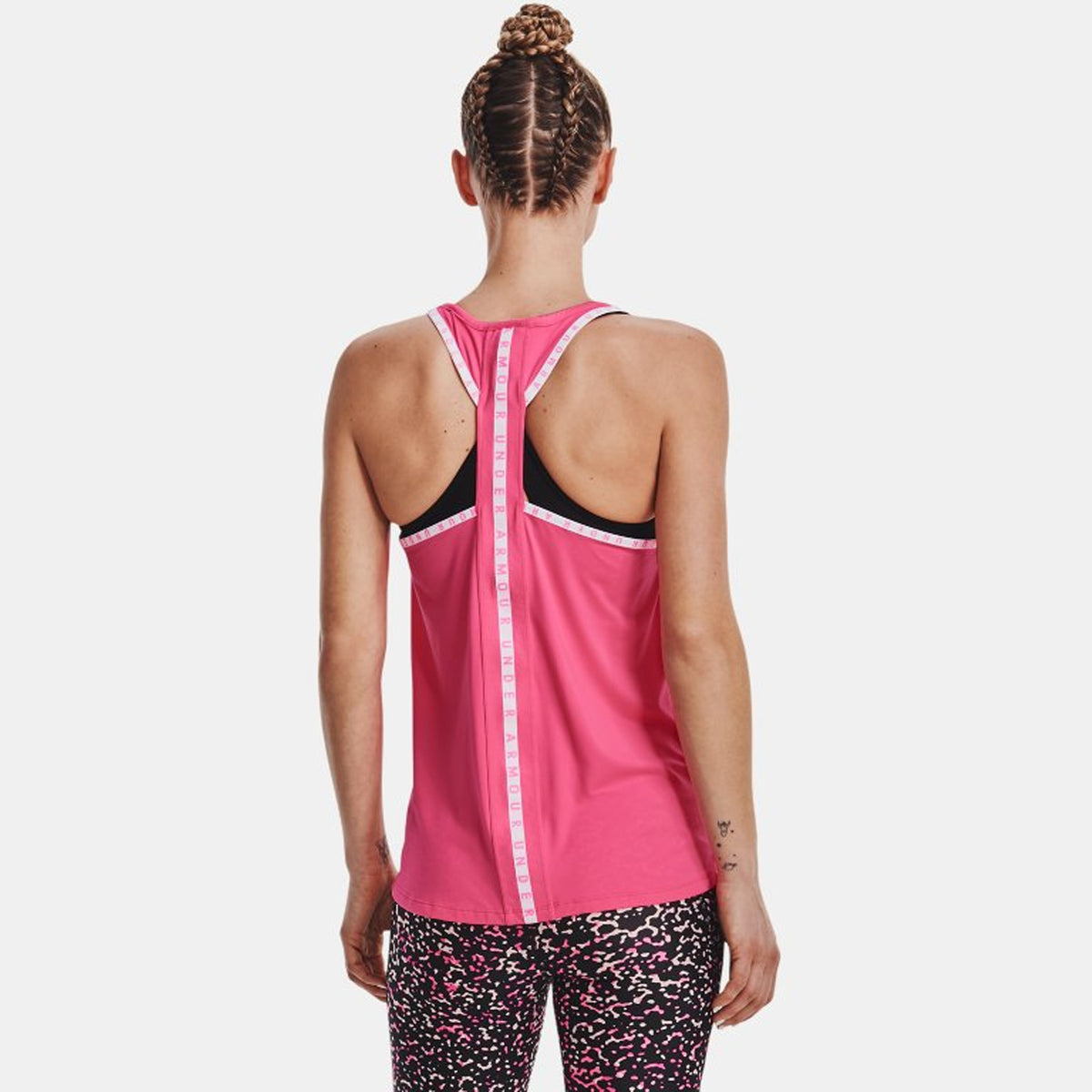 Under Armour Womens Knockout Tank: Pink