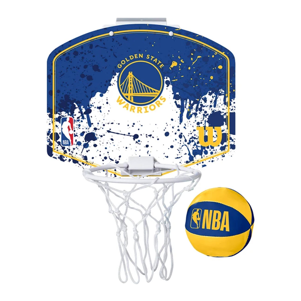 Wilson NBA Team Mini Hoop - Golden State Warriors