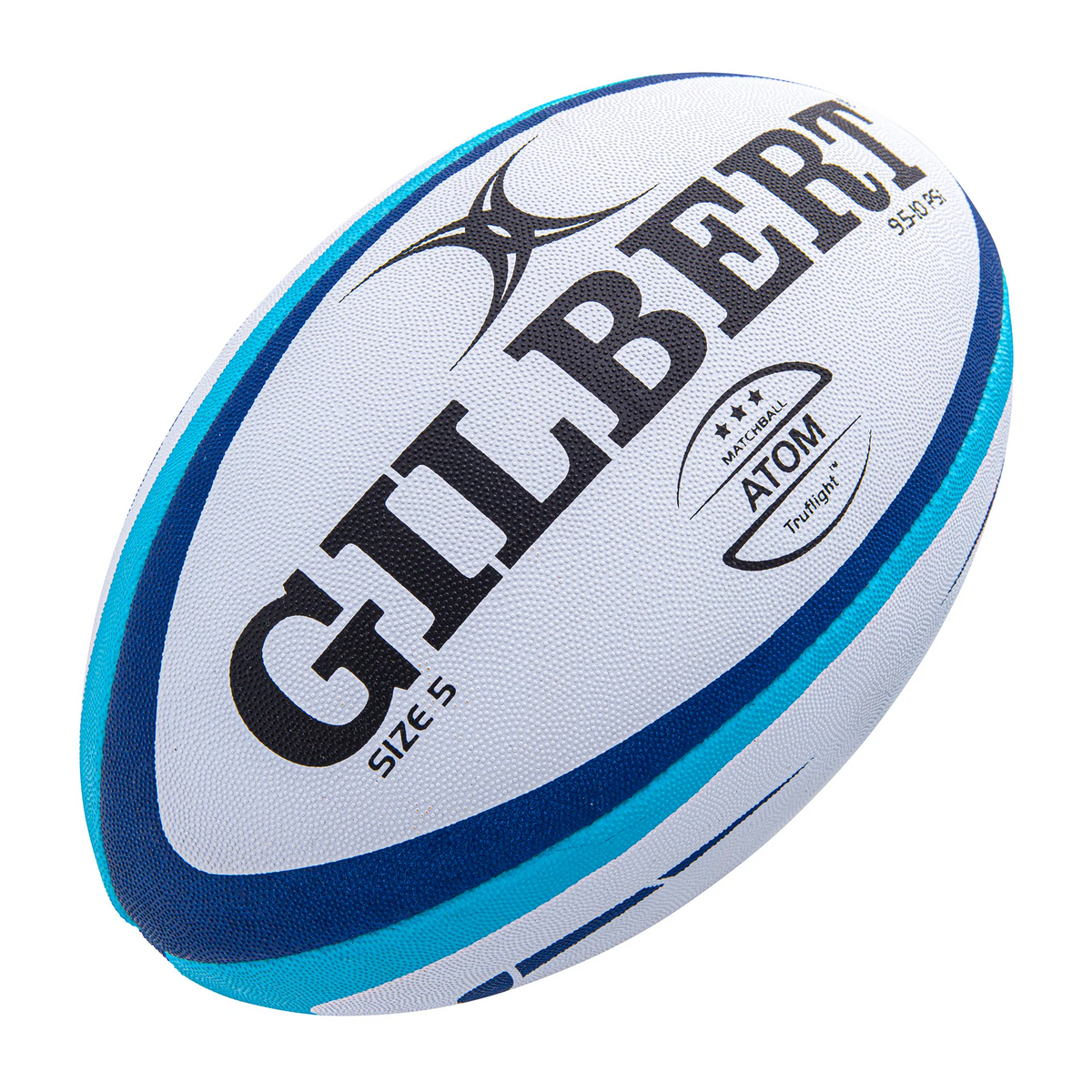 Gil Atom Rugby Ball: Blue
